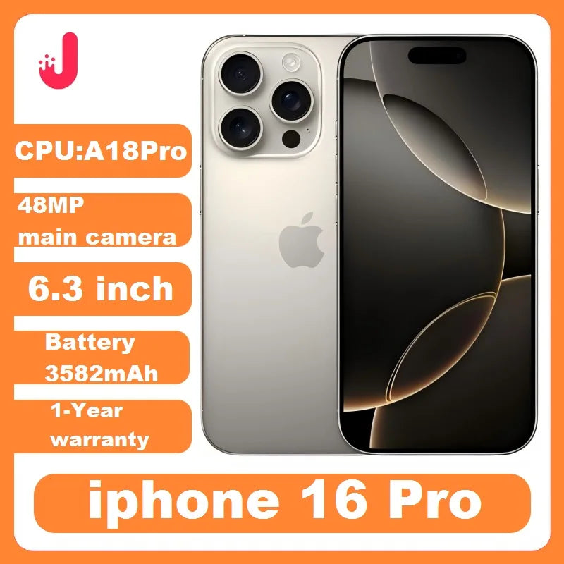 Win an Apple iPhone 16 pro 6.3 Buy an Entry now